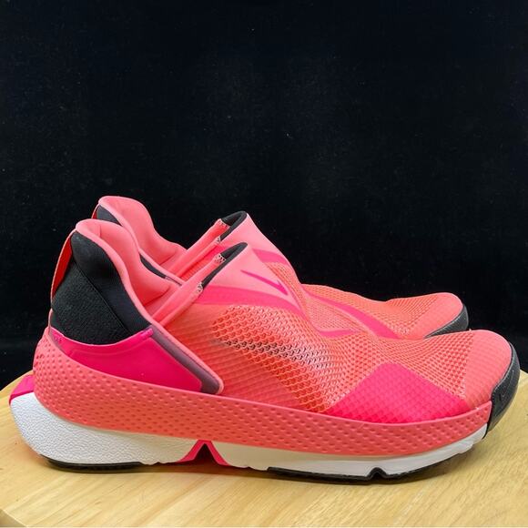 Nike Go FlyEase \'Pink Gaze Black White\' Men\'s Size 9 (DZ4860-600)